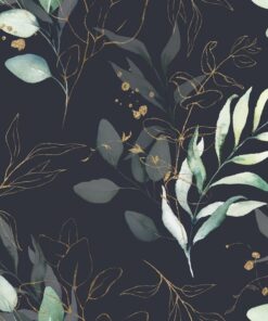 Fototapeta Akvarel květinovým vzorem