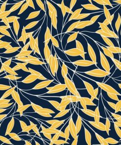 Fototapeta Mustard Tangled Leaves