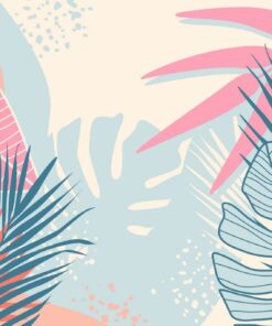 Fototapeta Pastel Jungle