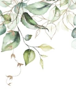 Fototapeta Delicate Leafy Ornament