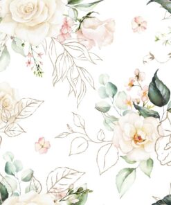 Fototapeta Jemný květinový vzor