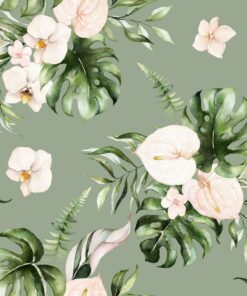 Fototapeta Květinové Tropické Ilustrace