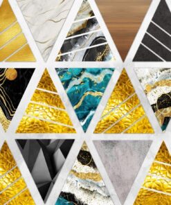 Fototapeta Mozaika trojúhelníků