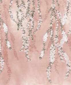 Fototapeta Větve na růžovém pozadí