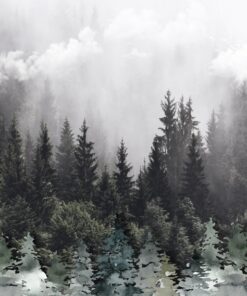 Fototapeta The Forest Behind the Fog