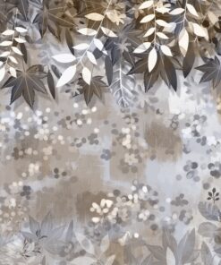 Samolepka na stěnu Podzimní padající listí