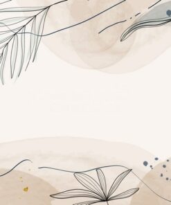 Samolepka na stěnu Abstraktní květiny 2