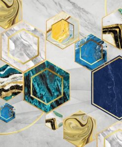 Fototapeta Abstraktní mozaika z kostek