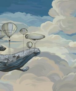 Fototapeta Létající velryba