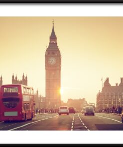 Plakát Big Ben na slunci
