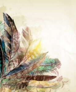 Fototapeta Feather Bouquet