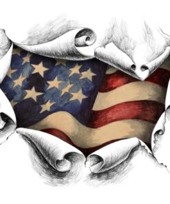 Fototapeta Americká vlajka