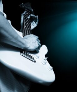 Fototapeta Kytarista v centru pozornosti