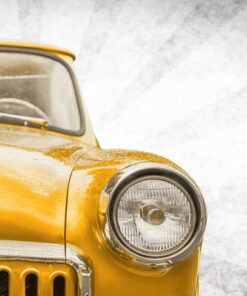 Fototapeta Žluté auto