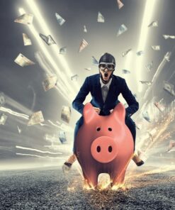 Fototapeta Rodeo at Pig