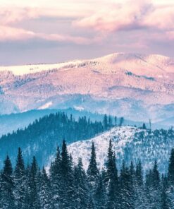 Nálepka Snowy Mountains