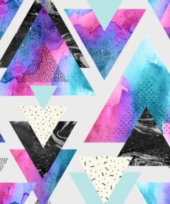 Fototapeta Barevné trojúhelníky