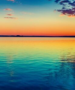 Fototapeta Panoramatický západ slunce