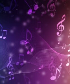 Fototapeta Hudební pozadí
