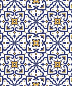 Fototapeta Italské dlaždice vzor