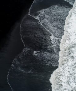 Fototapeta Black Beach