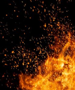 Fototapeta Sparks of fire