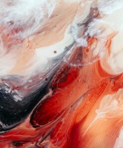 Fototapeta Červená barva