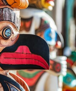 Fototapeta Totem na Aljašce