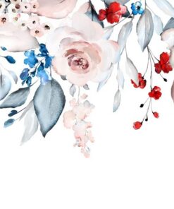 Fototapeta Malované květiny 4