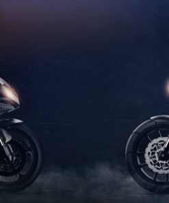 Fototapeta Souboj dvou motocyklů