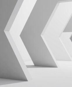 Fototapeta White Corridor 4