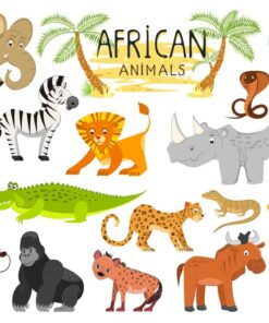 Fototapeta Africká zvířata 2