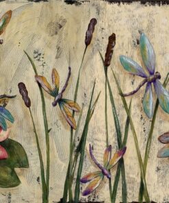 Fototapeta Lekníny a vážky