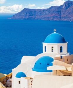 Fototapeta Krajina Santorini