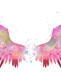 Fototapeta Pink Wings