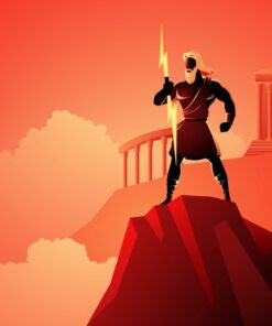 Fototapeta Zeus na Olympu