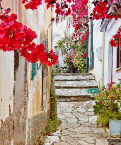 Fototapeta Řecká vesnice