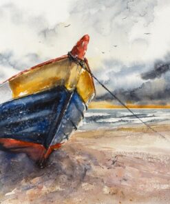 Fototapeta Loď na pláži 2