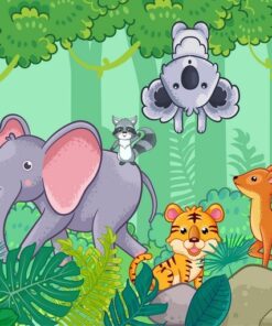 Fototapeta Lesní zvířata 12