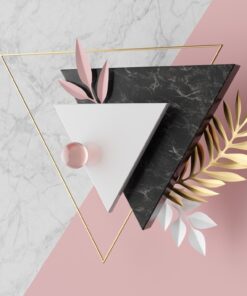 Fototapeta Modernistické trojúhelníky