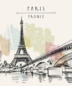 Fototapeta Eiffelova věž