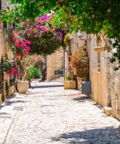 Fototapeta Úzká ulice v Jeruzalémě