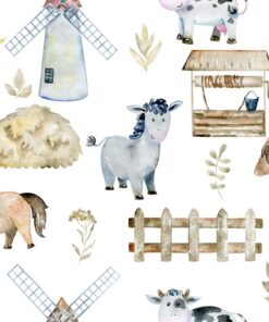 Fototapeta Rozkošná hospodářská zvířata