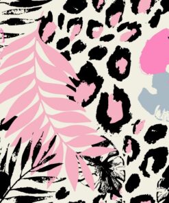 Fototapeta Pink Leaf