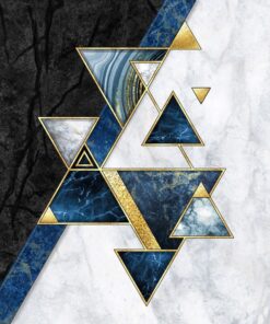 Fototapeta Mozaika z trojúhelníků