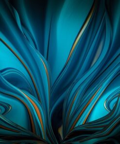 Nálepka na zeď Modré stuhy