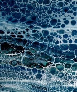 Fototapeta Modrá pěna