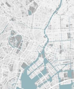 Fototapeta Mapa města 2