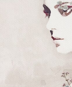 Fototapeta Žena s květinami