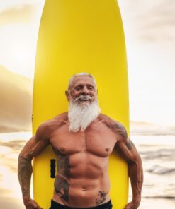 Fototapeta Muž se žlutou tabulí